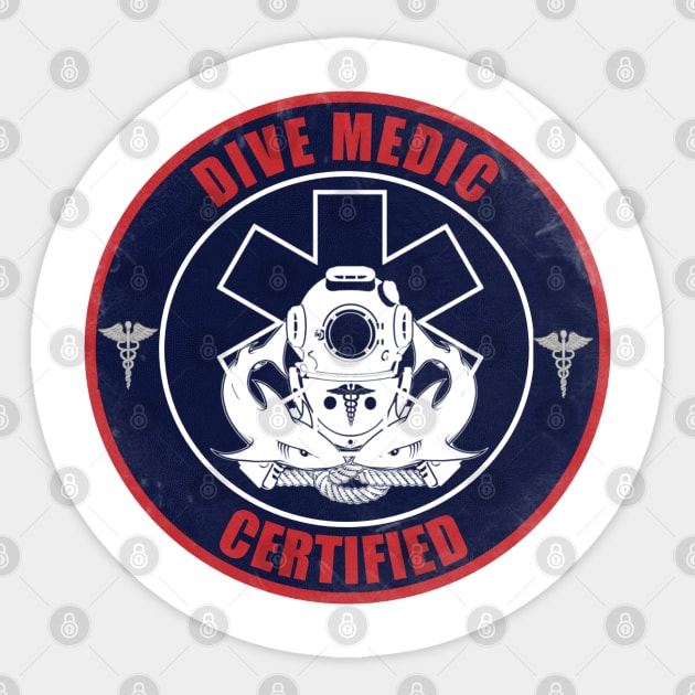 Dive Medic Sticker by TCP